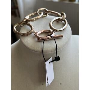 NWT White House Black Market Rose Gold Link Bracelet